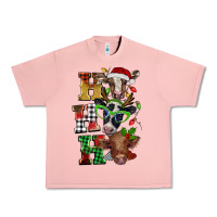Salmon Christmas ho ho ho cow Urban Heavy Tee - BarkalooDesign