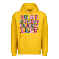 Lemon on my husband's naughty list Premium Hoodie - MaliasSmallBusiness