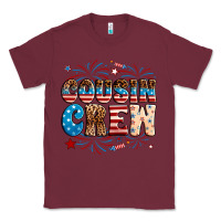 Burgundy Cousin crew Classic Tee - Neo Western