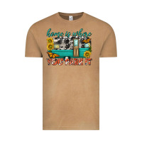 Vintage Camel home is where  you park it Vintage Tee - texasbilliewilder