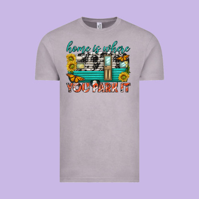 Vintage Tee home is where  you park it