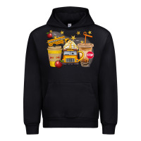 Black School Bus Coffee And Star Bbs Urban Hoodie - BundleAndBundleShop