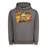 Pigment Tornado School Bus Coffee And Star Bbs Urban Hoodie - BundleAndBundleShop