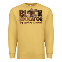 Antique Gold black educator by popular demand Premium Sweatshirt - NancyCooperArtShop