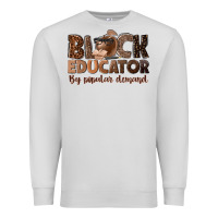 Dove Grey black educator by popular demand Premium Sweatshirt - NancyCooperArtShop