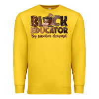 Lemon black educator by popular demand Premium Sweatshirt - NancyCooperArtShop