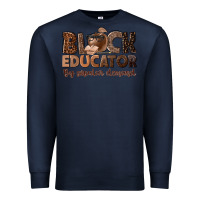 Navy black educator by popular demand Premium Sweatshirt - NancyCooperArtShop