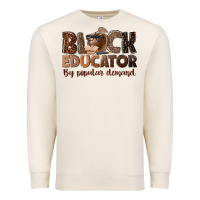 Sandshell black educator by popular demand Premium Sweatshirt - NancyCooperArtShop