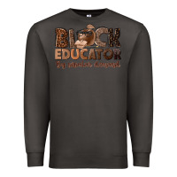Smoke black educator by popular demand Premium Sweatshirt - NancyCooperArtShop
