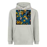 Moon Dust construction vehicles seamless pattern Heavyweight Hoodie - BundleAndBundleShop