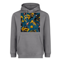 Storm construction vehicles seamless pattern Heavyweight Hoodie - BundleAndBundleShop