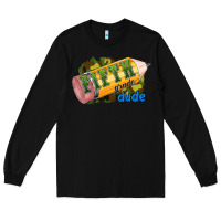 Black fifth grade dude Long Sleeve Tee - RanaPortraitStore