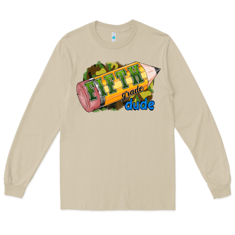 Fifth Grade Dude Long Sleeve Tee by RanaPortraitStore | Teevron
