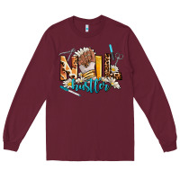 Burgundy nail hustler Long Sleeve Tee - AdoDesignShop