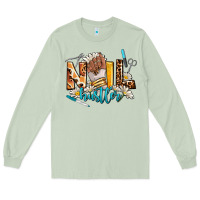 Matcha nail hustler Long Sleeve Tee - AdoDesignShop