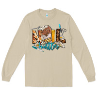Mushroom nail hustler Long Sleeve Tee - AdoDesignShop