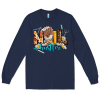 Navy nail hustler Long Sleeve Tee - AdoDesignShop