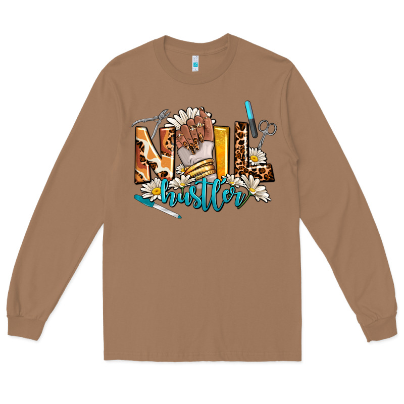 Nail Hustler Long Sleeve Tee by AdoDesignShop | Teevron