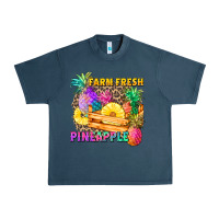 Midnight Navy farm fresh pineapple Urban Heavy Tee - Zillion Design Studio
