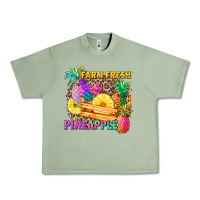 Oil Green farm fresh pineapple Urban Heavy Tee - Zillion Design Studio