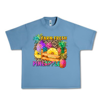 Pebble Blue farm fresh pineapple Urban Heavy Tee - Zillion Design Studio