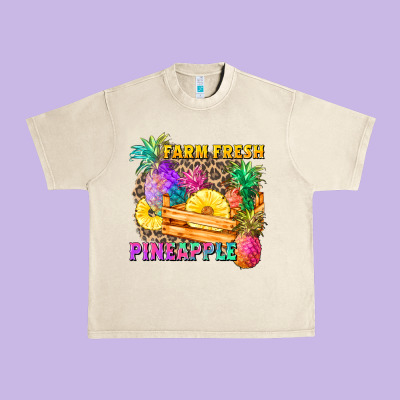 Urban Heavy Tee farm fresh pineapple