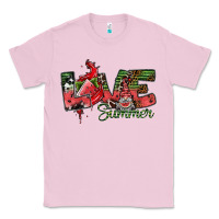 Bubblegum Pink love summer Classic Tee - SublimationCraftShop
