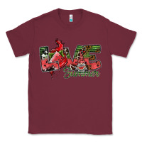 Burgundy love summer Classic Tee - SublimationCraftShop