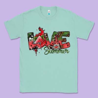 Love Summer Classic Tee Designed By Sublimationcraftshop