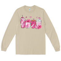 Mushroom breast cancer coffee cups Long Sleeve Tee - Zillion Design Studio