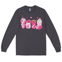 Smoke breast cancer coffee cups Long Sleeve Tee - Zillion Design Studio