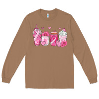 Toasted Coconut breast cancer coffee cups Long Sleeve Tee - Zillion Design Studio