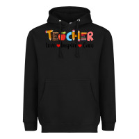 Black teacher love inspıre care wıth  and pen Heavyweight Hoodie - Artiststas