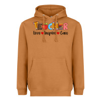 Meerkat teacher love inspıre care wıth  and pen Heavyweight Hoodie - Artiststas