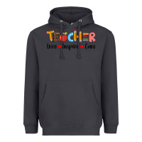 Smoke teacher love inspıre care wıth  and pen Heavyweight Hoodie - Artiststas