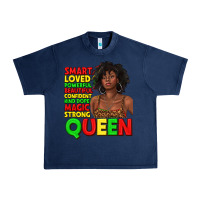 Navy black queen quotes juneteenth Urban Heavy Tee - texasbilliewilder