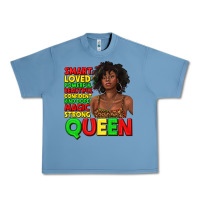Pebble Blue black queen quotes juneteenth Urban Heavy Tee - texasbilliewilder