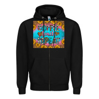 Black coffee teach repeat Zipper Hoodie - HRA Design Shop