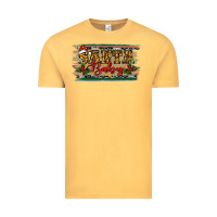 Vintage Mustard Santa Baby Western Christmas Vintage Tee - RanaPortraitStore