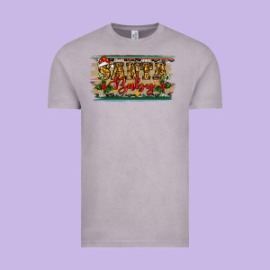Santa Baby Western Christmas Vintage Tee Designed By Ranaportraitstore