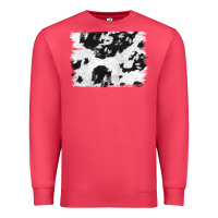Cardinal black and white cowhide backround Premium Sweatshirt - NancyCooperArtShop