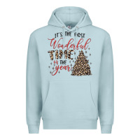 Blue Mist it's the most wonderful time of the year Premium Hoodie - MaliasSmallBusiness