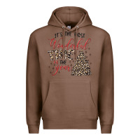 Chestnut it's the most wonderful time of the year Premium Hoodie - MaliasSmallBusiness