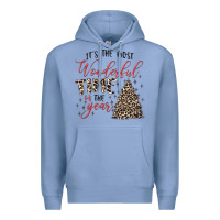 Colony Blue it's the most wonderful time of the year Premium Hoodie - MaliasSmallBusiness