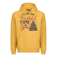 Mustard it's the most wonderful time of the year Premium Hoodie - MaliasSmallBusiness