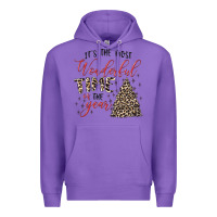 Purple it's the most wonderful time of the year Premium Hoodie - MaliasSmallBusiness