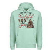 Seafoam it's the most wonderful time of the year Premium Hoodie - MaliasSmallBusiness