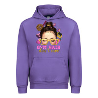 Tulip Messy Bun Gym Hair Don't Care Bbs Urban Hoodie - BundleAndBundleShop