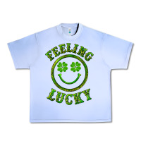Grape Ice feeling lucky with leopard Urban Heavy Tee - RanaPortraitStore