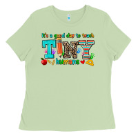 Matcha its a good day to teach tiny humans Ladies Tee - AdoDesignShop